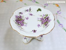 画像5: OB347 Hammersley  ハマースレイ ヴィクトリアンバイオレット ミニコンポート (5)