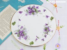 画像2: HA346 Hammersley  ハマースレイ ヴィクトリアンバイオレット デザートプレート A (2)
