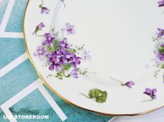 画像5: HA342 Hammersley  ハマースレイ ヴィクトリアンバイオレット デザートプレート E (5)