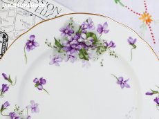 画像3: HA343 Hammersley  ハマースレイ ヴィクトリアンバイオレット デザートプレート D (3)