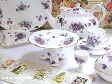 画像1: OB347 Hammersley  ハマースレイ ヴィクトリアンバイオレット ミニコンポート (1)