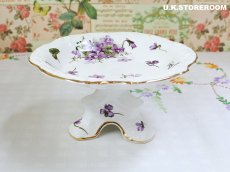 画像4: OB347 Hammersley  ハマースレイ ヴィクトリアンバイオレット ミニコンポート (4)