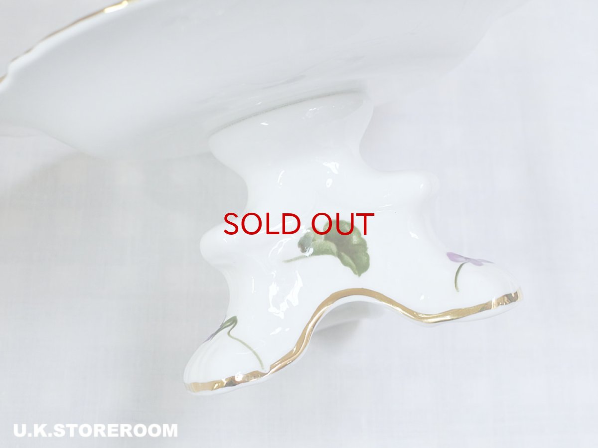 画像8: OB347 Hammersley  ハマースレイ ヴィクトリアンバイオレット ミニコンポート (8)