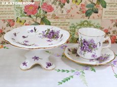 画像12: OB347 Hammersley  ハマースレイ ヴィクトリアンバイオレット ミニコンポート (12)