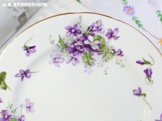 画像3: HA341 Hammersley  ハマースレイ ヴィクトリアンバイオレット デザートプレート F (3)