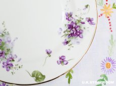 画像4: HA345 Hammersley  ハマースレイ ヴィクトリアンバイオレット デザートプレート B (4)