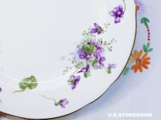 画像4: HA340 Hammersley  ハマースレイ ヴィクトリアンバイオレット デザートプレート G (4)