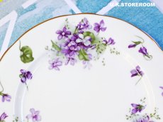 画像3: HA342 Hammersley  ハマースレイ ヴィクトリアンバイオレット デザートプレート E (3)