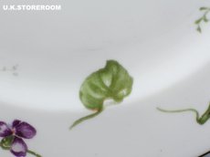 画像8: HA340 Hammersley  ハマースレイ ヴィクトリアンバイオレット デザートプレート G (8)