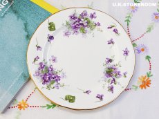 画像2: HA342 Hammersley  ハマースレイ ヴィクトリアンバイオレット デザートプレート E (2)