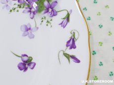 画像7: HA343 Hammersley  ハマースレイ ヴィクトリアンバイオレット デザートプレート D (7)