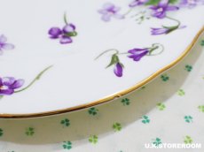 画像6: HA343 Hammersley  ハマースレイ ヴィクトリアンバイオレット デザートプレート D (6)