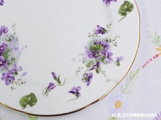 画像4: HA346 Hammersley  ハマースレイ ヴィクトリアンバイオレット デザートプレート A (4)