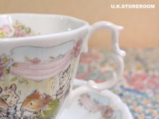 画像6: CH413 Royal Doulton Brambly Hedge  ロイヤルドルトン ブランブリーヘッジ ウェディング ティーカップ＆ソーサー (6)