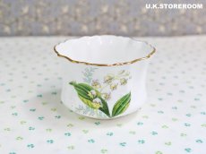 画像5: HA348 Hammersley  ハマースレイ リリーオブザバレー ミニシュガーボウル＆クリーマー (5)