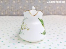 画像9: HA348 Hammersley  ハマースレイ リリーオブザバレー ミニシュガーボウル＆クリーマー (9)