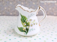 画像8: HA348 Hammersley  ハマースレイ リリーオブザバレー ミニシュガーボウル＆クリーマー (8)