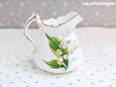 画像10: HA348 Hammersley  ハマースレイ リリーオブザバレー ミニシュガーボウル＆クリーマー (10)