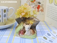 画像2: MB328 Eastgate Pottery イーストゲートポタリー ファウナ バンビ ミニベース (2)