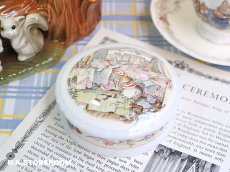 画像1: CH420 Royal Doulton Brambly Hedge  ロイヤルドルトン ブランブリーヘッジ バースデー トリンケットボックス (1)