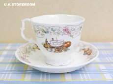 画像4: CH422 Royal Doulton Brambly Hedge  ロイヤルドルトン ブランブリーヘッジ バースデー ティーカップ＆ソーサー (4)