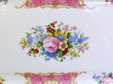 画像3: RA274 Royal Albert  ロイヤルアルバート レディーカーライル  サンドウィッチトレイ (3)