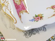画像7: RA274 Royal Albert  ロイヤルアルバート レディーカーライル  サンドウィッチトレイ (7)