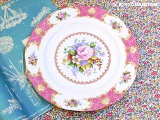 画像2: RA273 Royal Albert  ロイヤルアルバート レディーカーライル  ディナープレート (2)