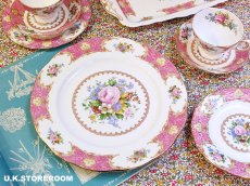 画像1: RA273 Royal Albert  ロイヤルアルバート レディーカーライル  ディナープレート (1)