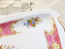 画像6: RA274 Royal Albert  ロイヤルアルバート レディーカーライル  サンドウィッチトレイ (6)