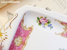画像5: RA274 Royal Albert  ロイヤルアルバート レディーカーライル  サンドウィッチトレイ (5)
