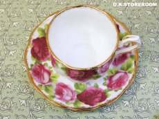 画像7: RA275 Royal Albert  ロイヤルアルバート オールドイングリッシュローズ ティーカップ＆ソーサー (7)